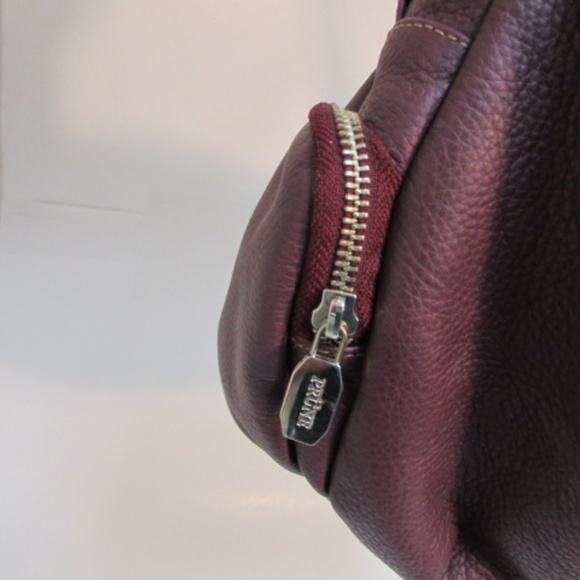 Prune Bags Prune Dark Burgundy Pebble Leather Shoulder Bag Poshmark